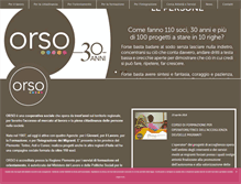 Tablet Screenshot of cooperativaorso.it